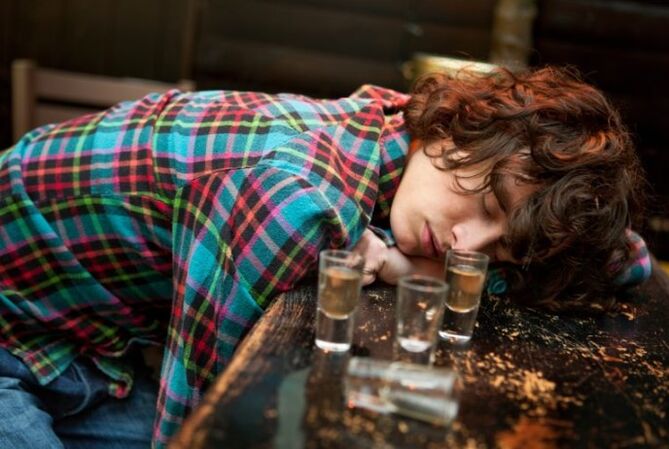 Intoxication à l'alcool
