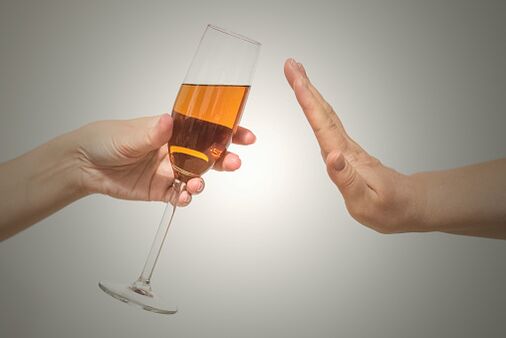 arrêt de l'alcool